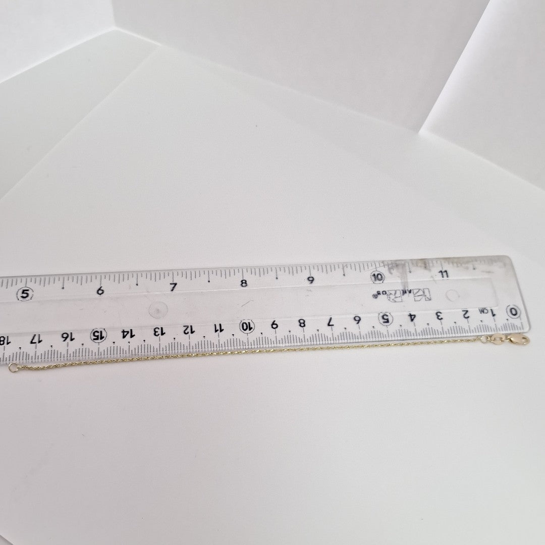 PULSERA TORZAL 14K 18 CM 1.2 GR (NUEVO)
