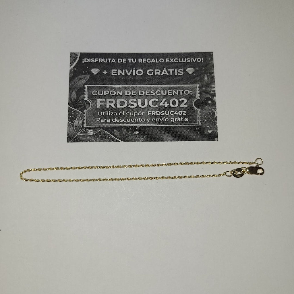 PULSERA TORZAL 14K 21 CM 1.4 GR (NUEVO)
