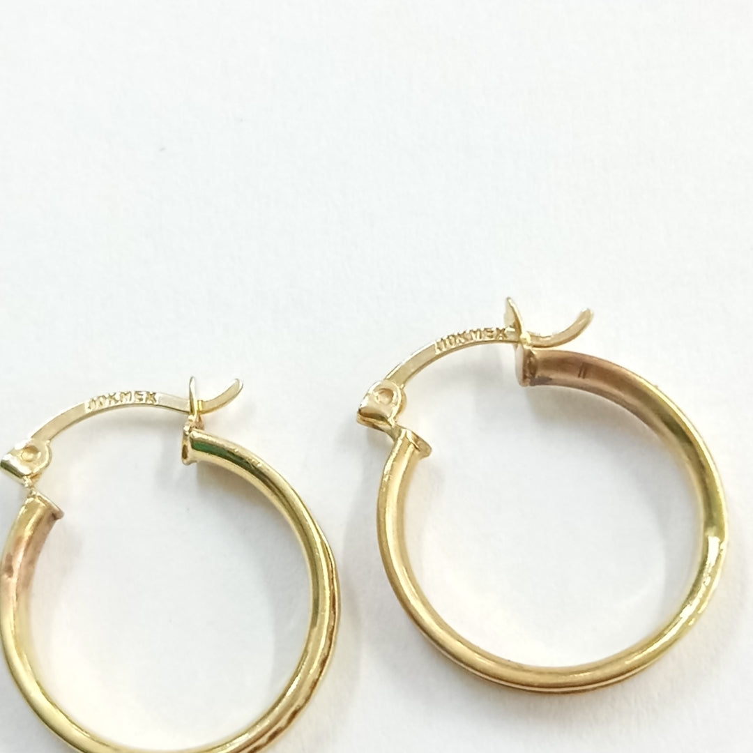 ARRACADAS PAR ORO 10 K 2.7 GRMS (SEMINUEVO)