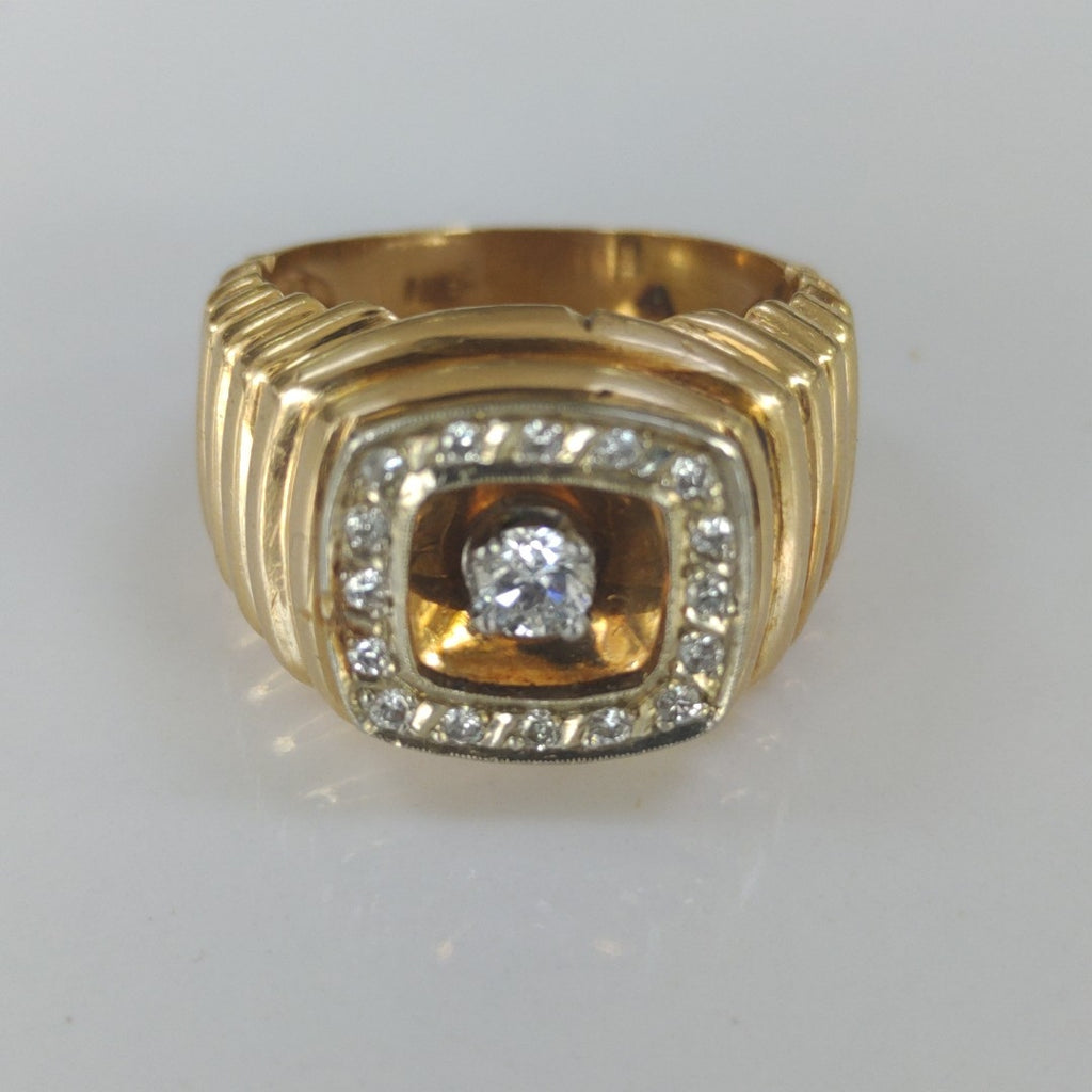 ANILLO ORO 14 K 12.5 GRMS (SEMINUEVO)