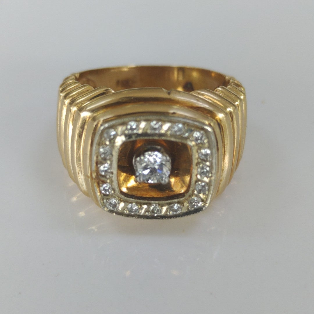ANILLO ORO 14 K 12.5 GRMS (SEMINUEVO)
