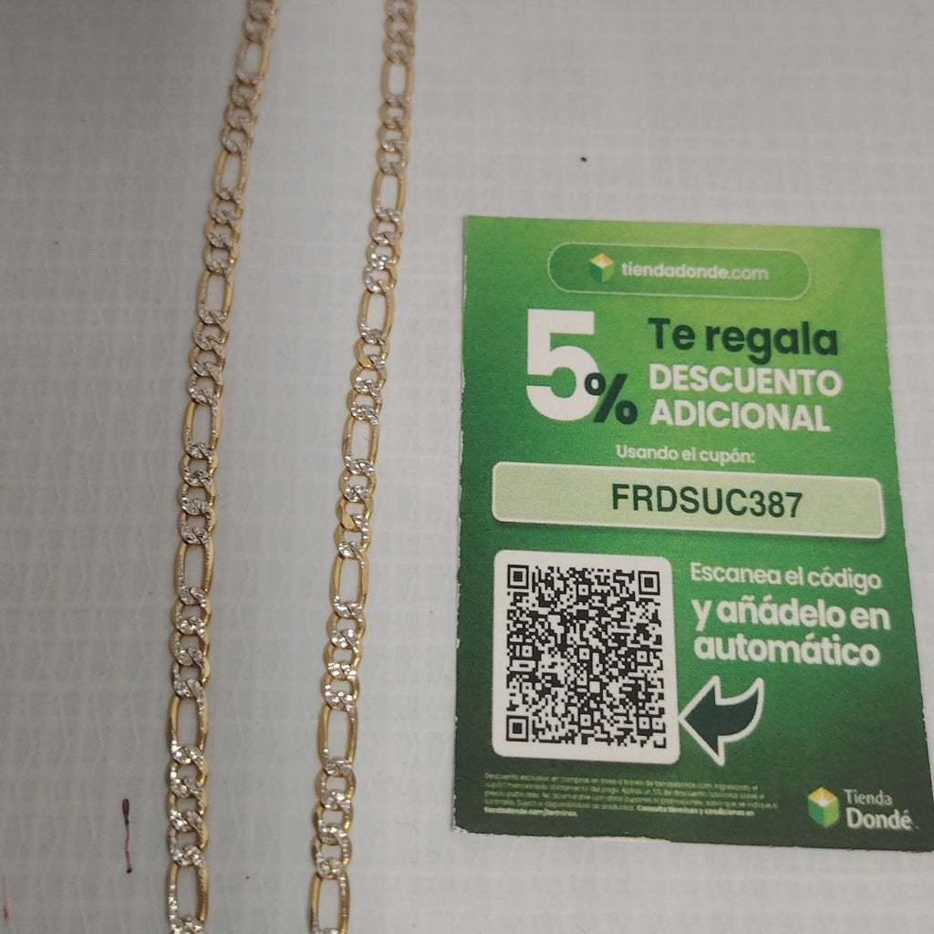 CADENA ORO 14 K 6,80 GRMS (SEMINUEVO)