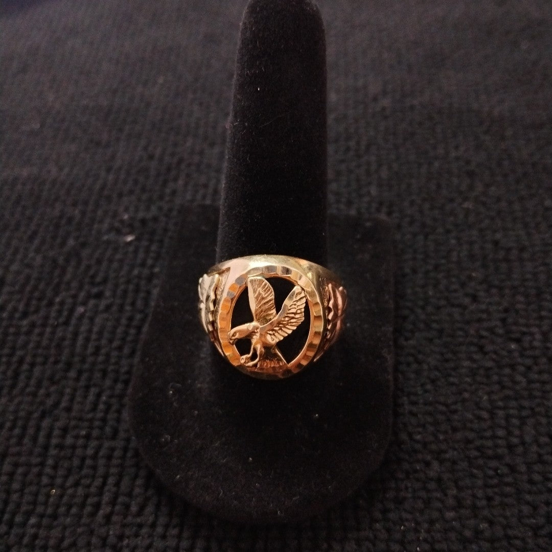 ANILLO ORO 10 K 8 GRMS (SEMINUEVO)