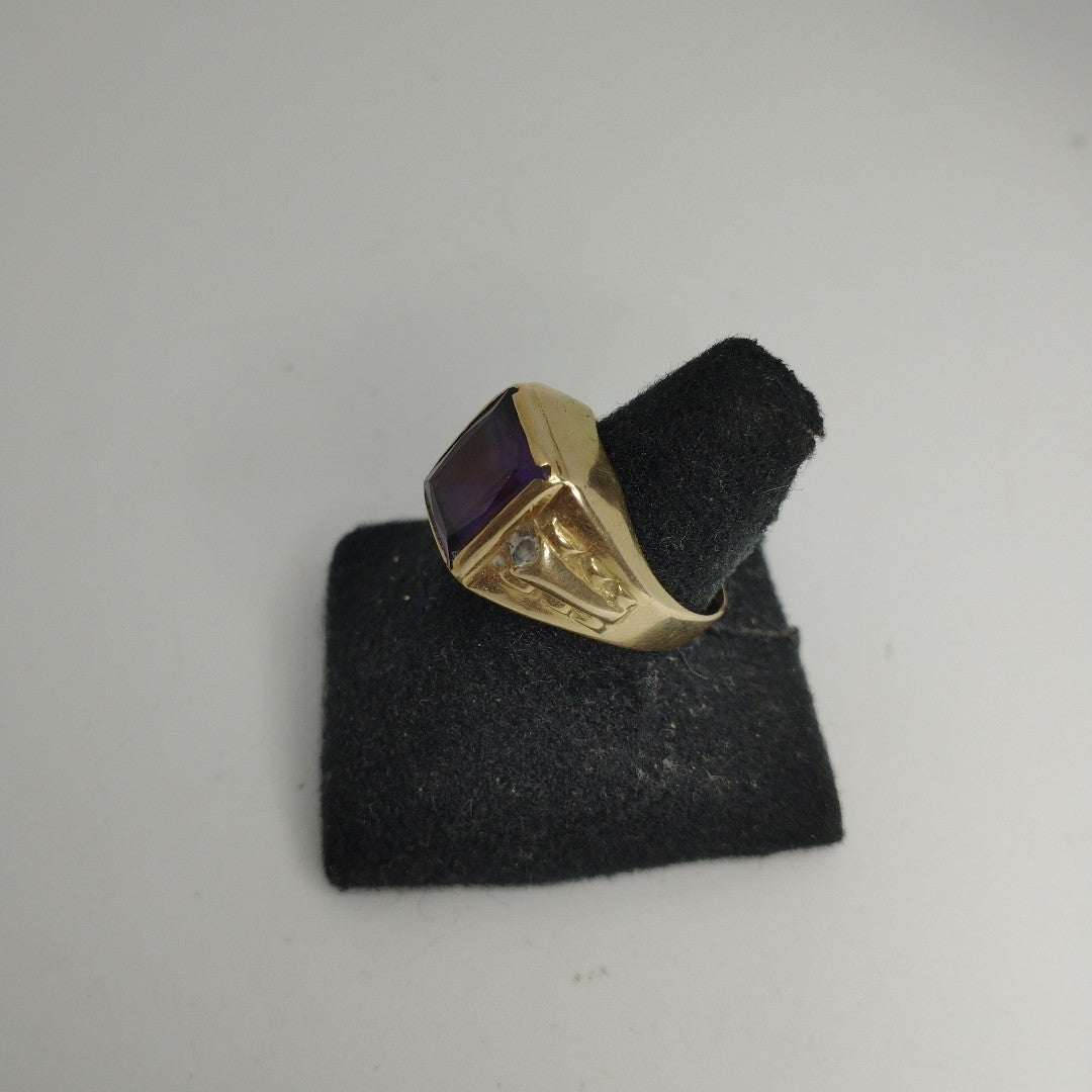 ANILLO ORO 10 K 7,50 GRMS (SEMINUEVO)