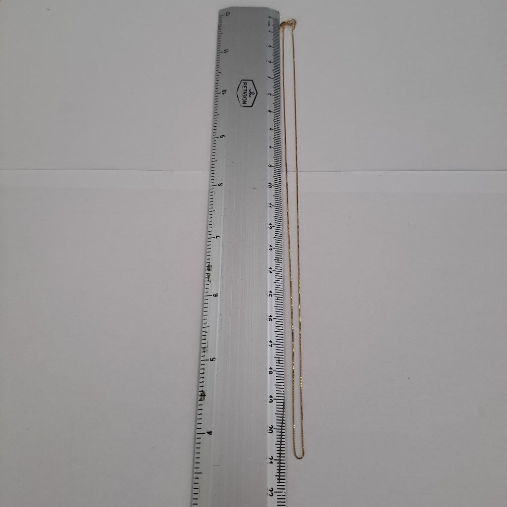 CADENA ORO 14 K 0,80 GRMS (SEMINUEVO)