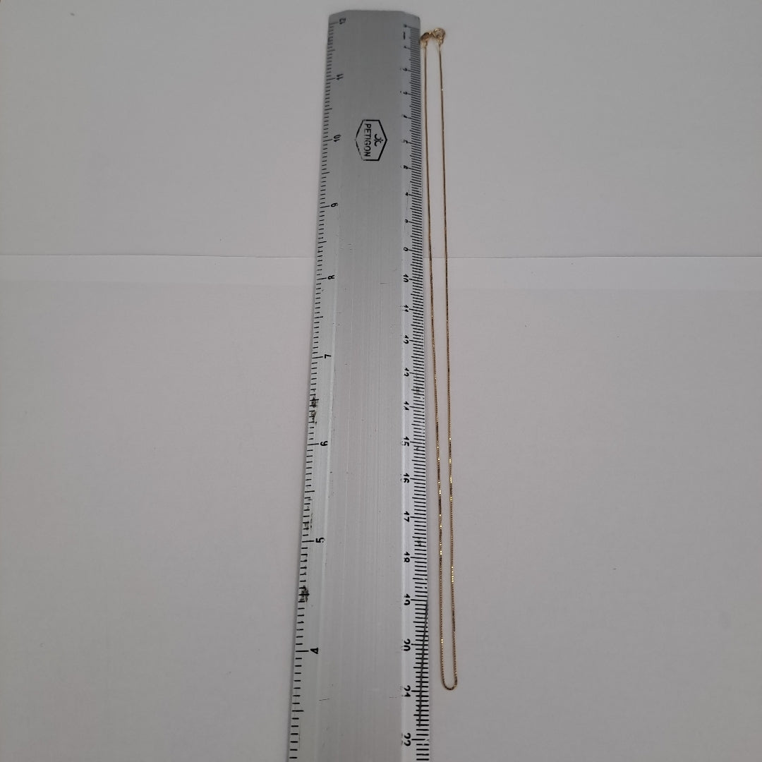 CADENA ORO 14 K 0,80 GRMS (SEMINUEVO)