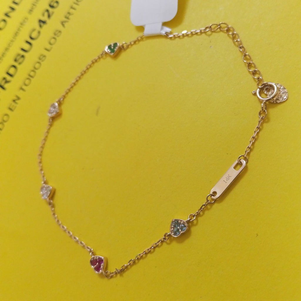 PULSERAS DAMA ORO 14K 1.8 (NUEVO)