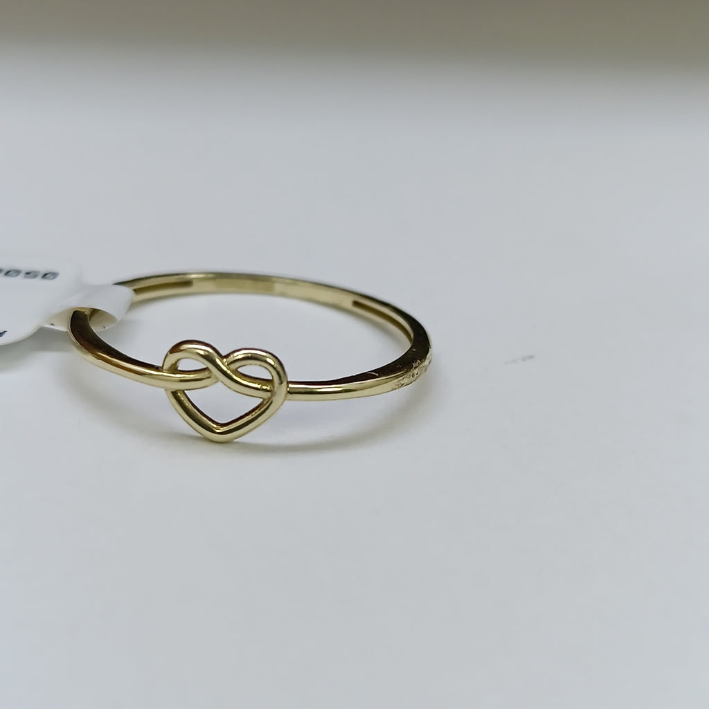 ANILLOS ANILLITO FIG CORAZON 10K TALLA 9 0.9 GR (NUEVO)