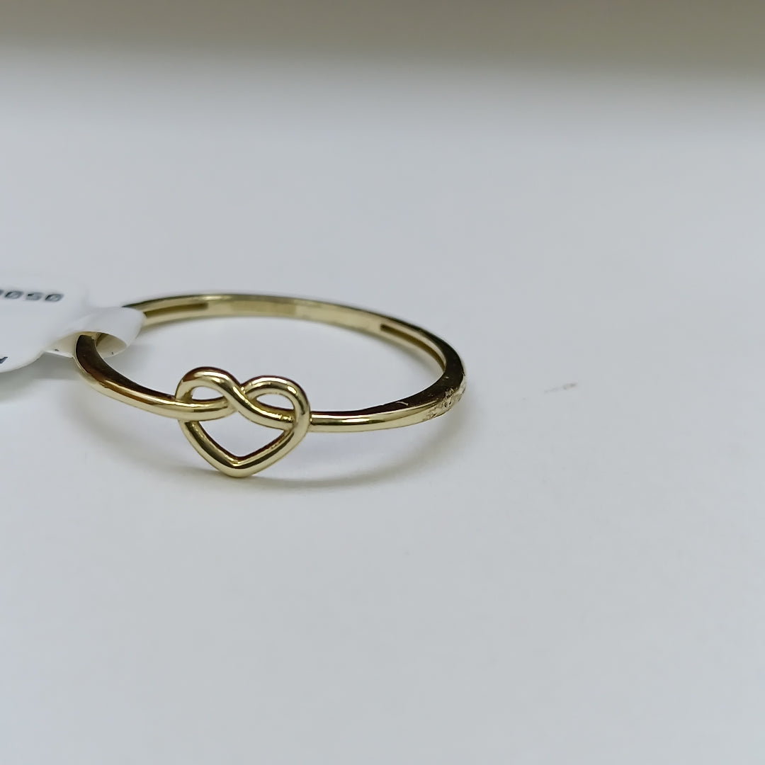 ANILLOS ANILLITO FIG CORAZON 10K TALLA 9 0.9 GR (NUEVO)