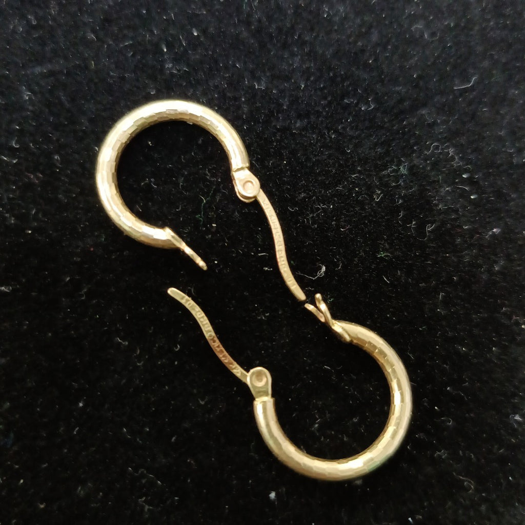ARRACADAS PAR ORO 14 K 1.3 GRMS (SEMINUEVO)