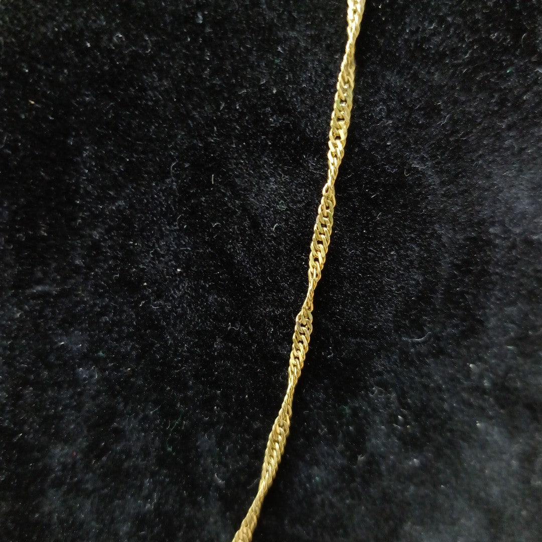 CADENA ORO 14 K 2,10 GRMS (SEMINUEVO)
