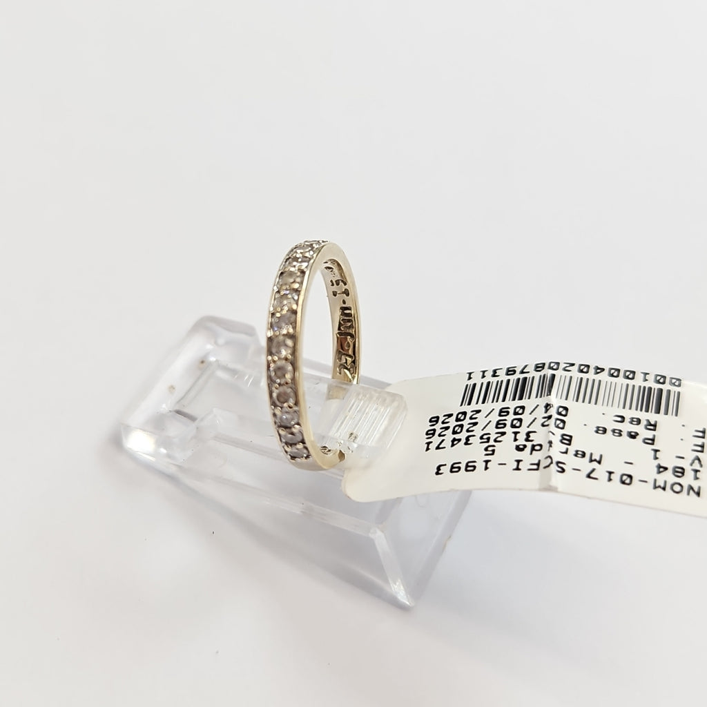 ANILLITO ORO BLANCO 14 K 2.2 GRMS (SEMINUEVO)