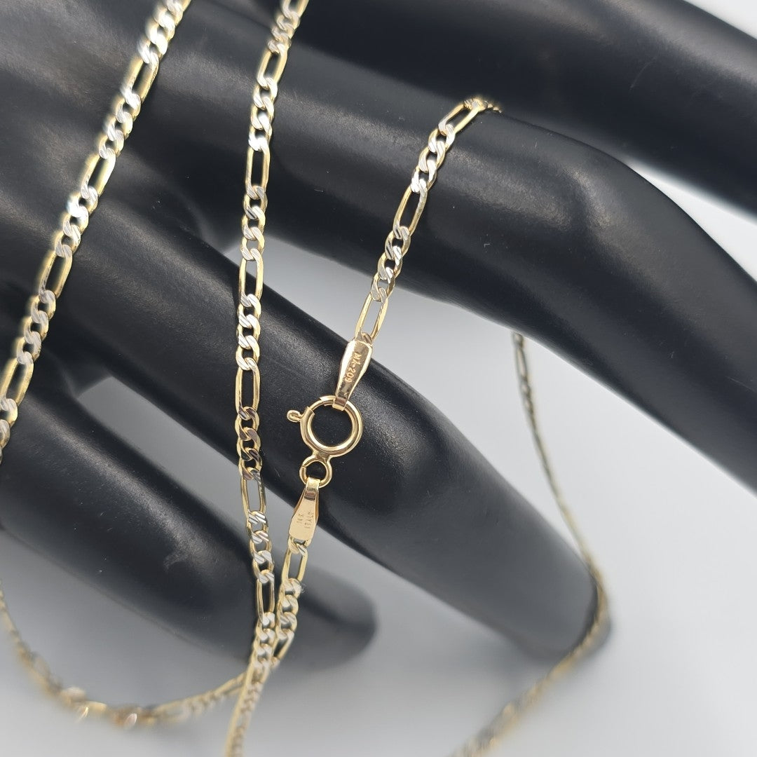 CADENA ORO, RODIADO 14 K 3.1 GRMS (SEMINUEVO)