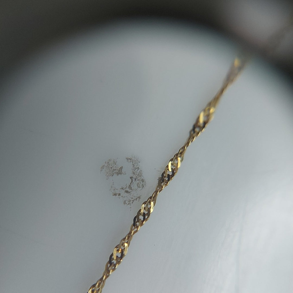 GARGANTILLA ORO MUY BAJO 8 K 1,30 GRMS (SEMINUEVO)