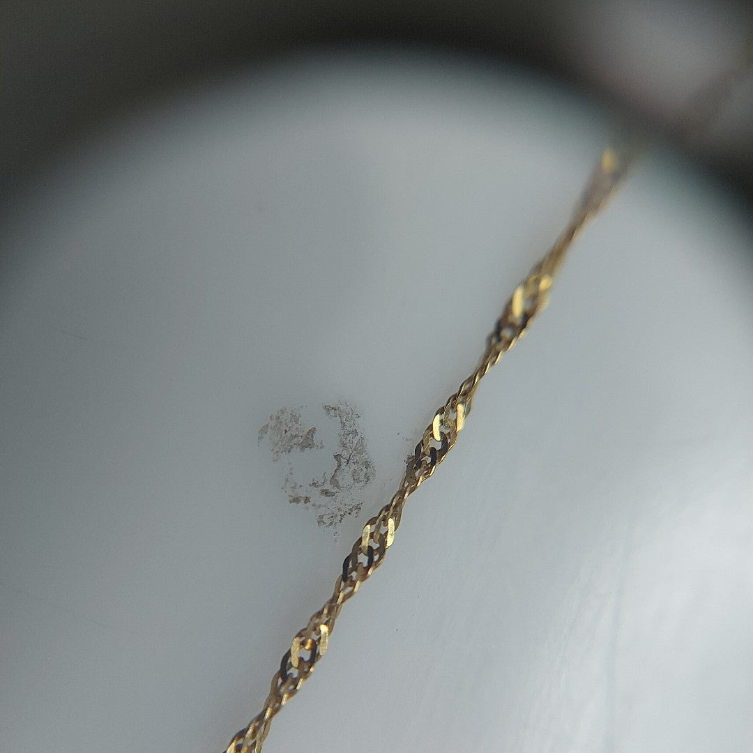 GARGANTILLA ORO MUY BAJO 8 K 1,30 GRMS (SEMINUEVO)