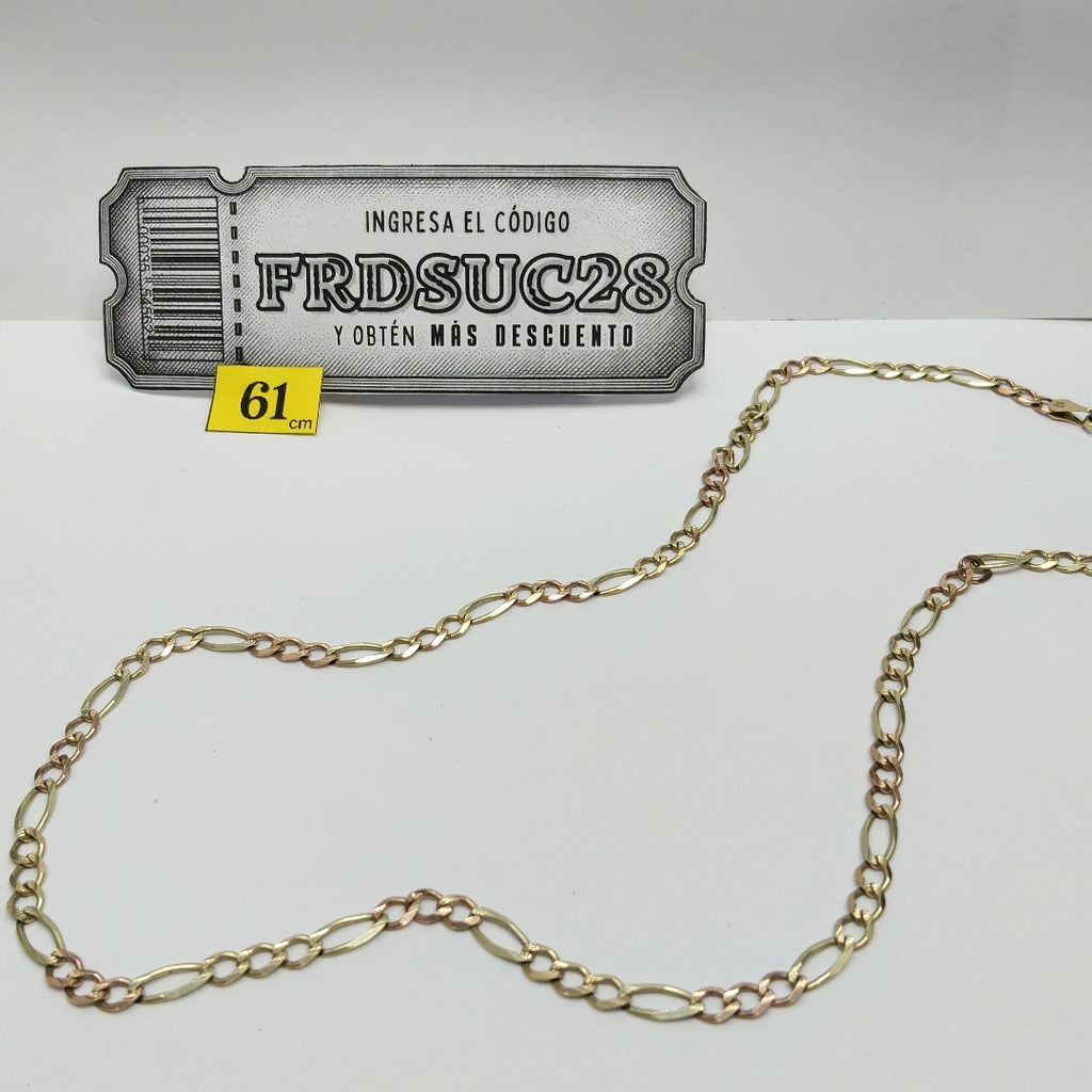 CADENA ORO COMBINADO 14 K 21,50 GRMS (SEMINUEVO)