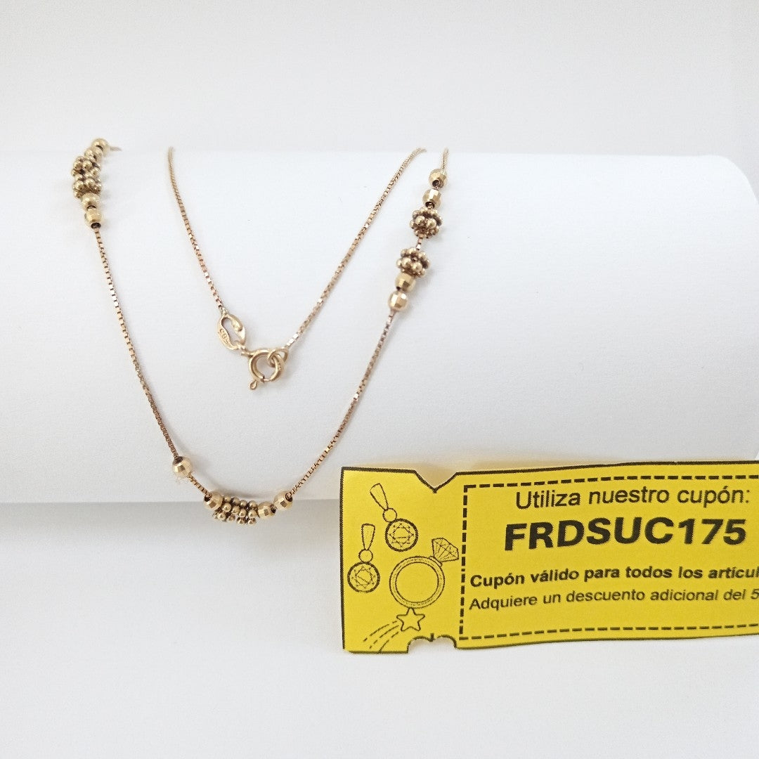 GARGANTILLA ORO 14 K 4 GRMS (SEMINUEVO)