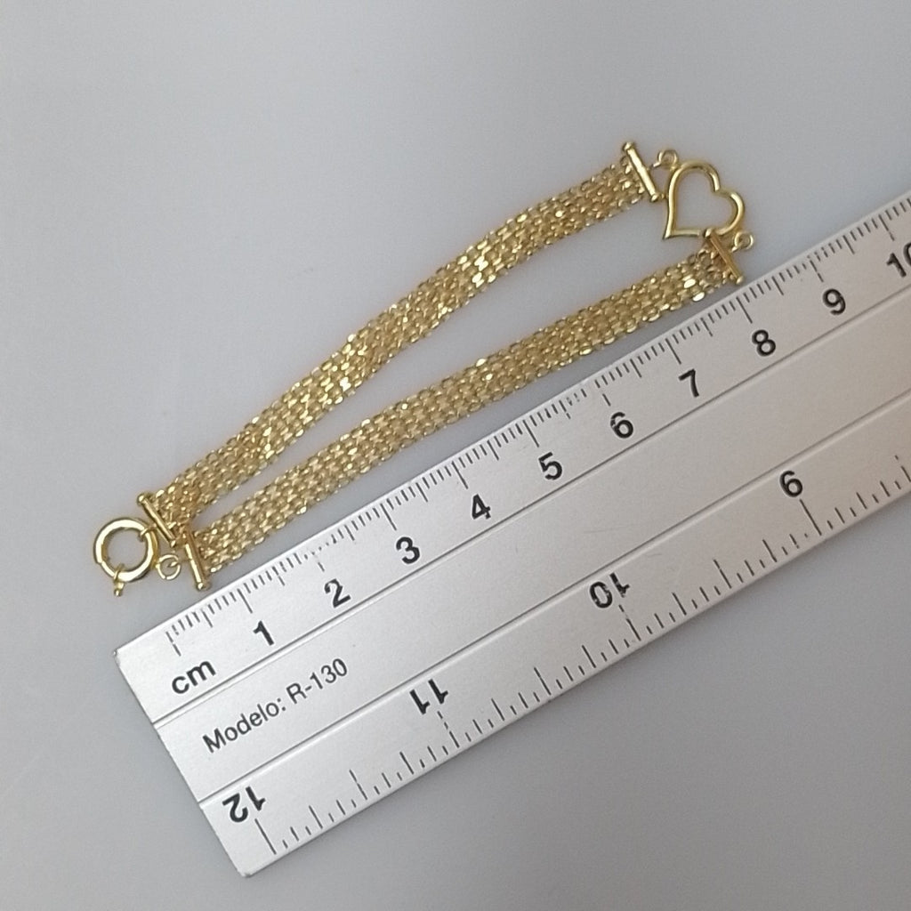 PULSERA ORO 14 K 3.2 GRMS (SEMINUEVO)
