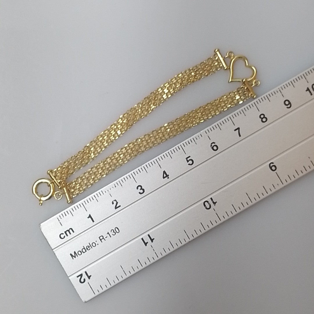 PULSERA ORO 14 K 3.2 GRMS (SEMINUEVO)