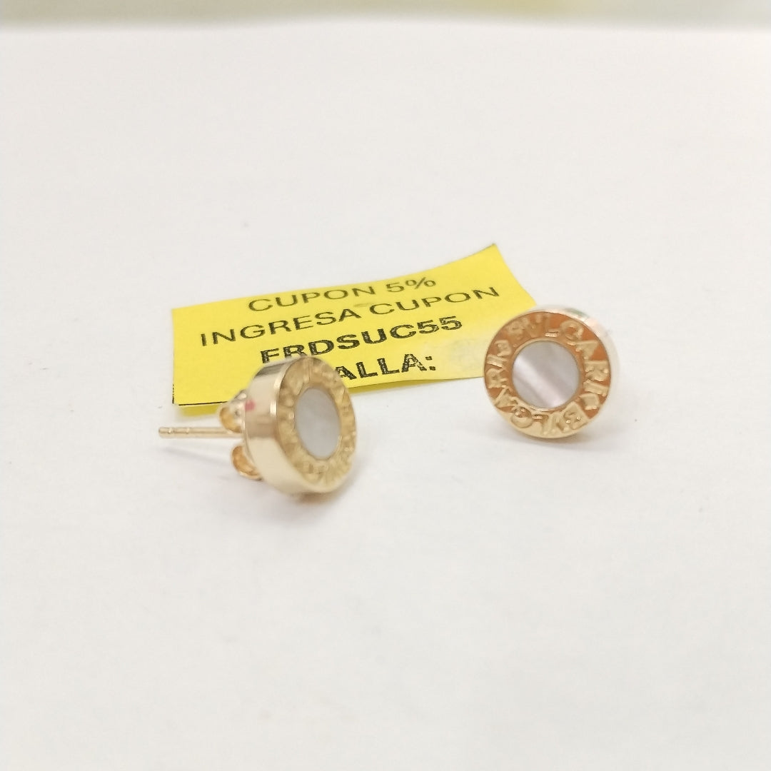 BROQUELES PAR ORO 14 K 2,90 GRMS (SEMINUEVO)