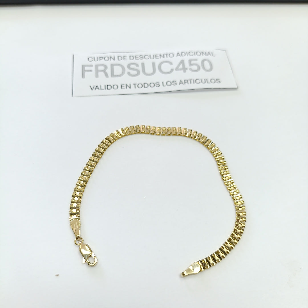 PULSERA ESPECIAL 14K 18 CM 4 GR (NUEVO)