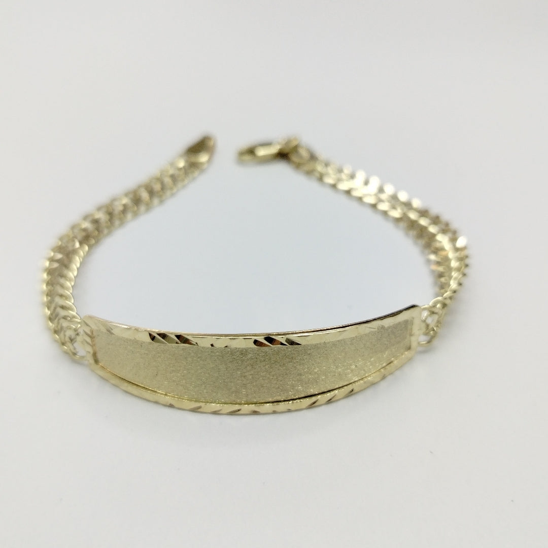 PULSERA ESCLAVA CHINO 14K 21 CM 9.8 GR (NUEVO)