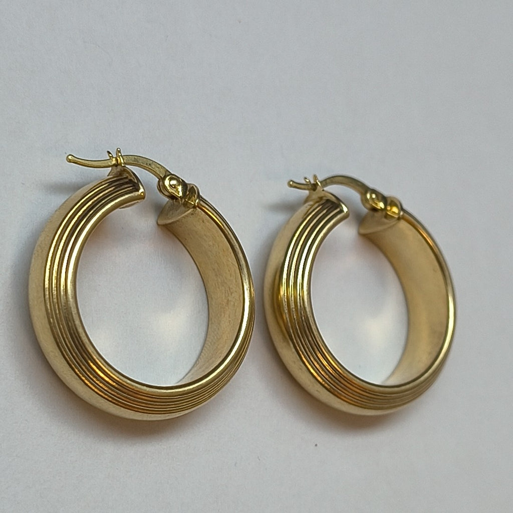 ARRACADAS PAR ORO 14 K 5 GRMS (SEMINUEVO)