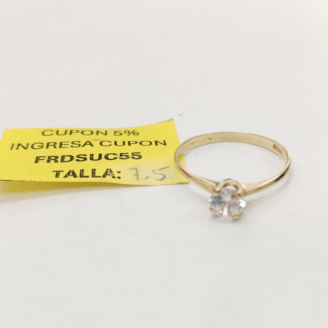 SOLITARIO ORO 14 K 1,40 GRMS (SEMINUEVO)