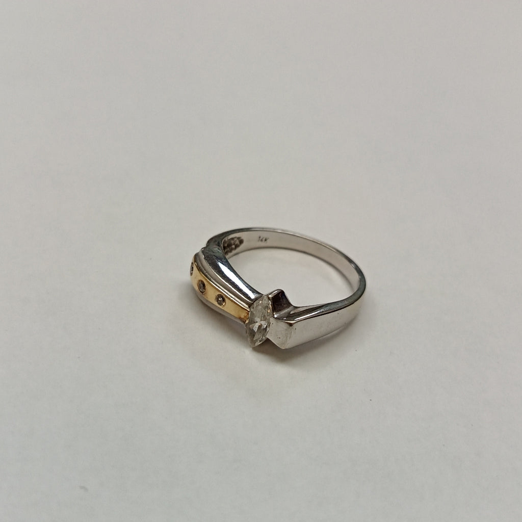 ANILLITO ORO,ORO BLANCO 14 K 4,30 GRMS (SEMINUEVO)