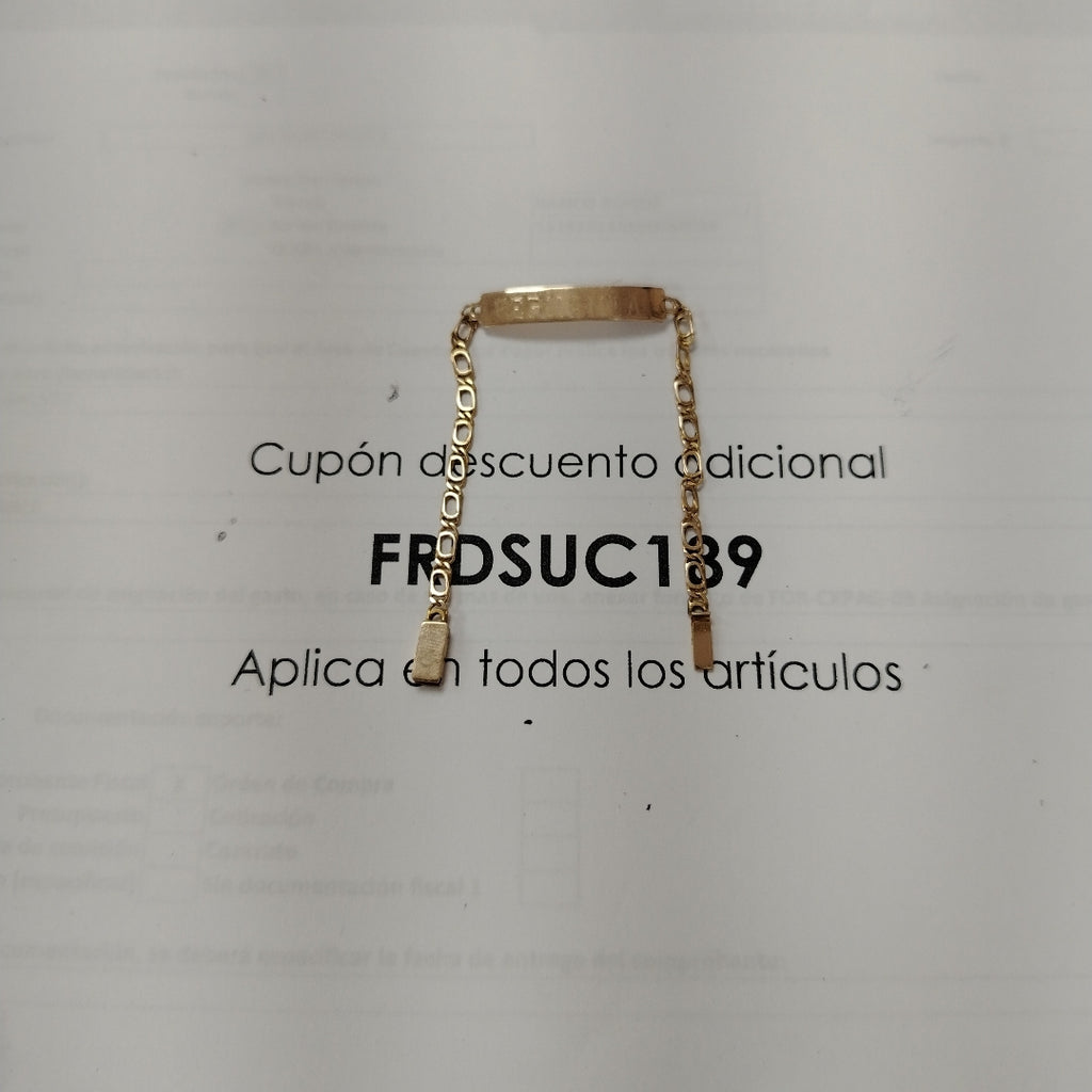 ESCLAVA ORO 8 K 1,90 GRMS (SEMINUEVO)
