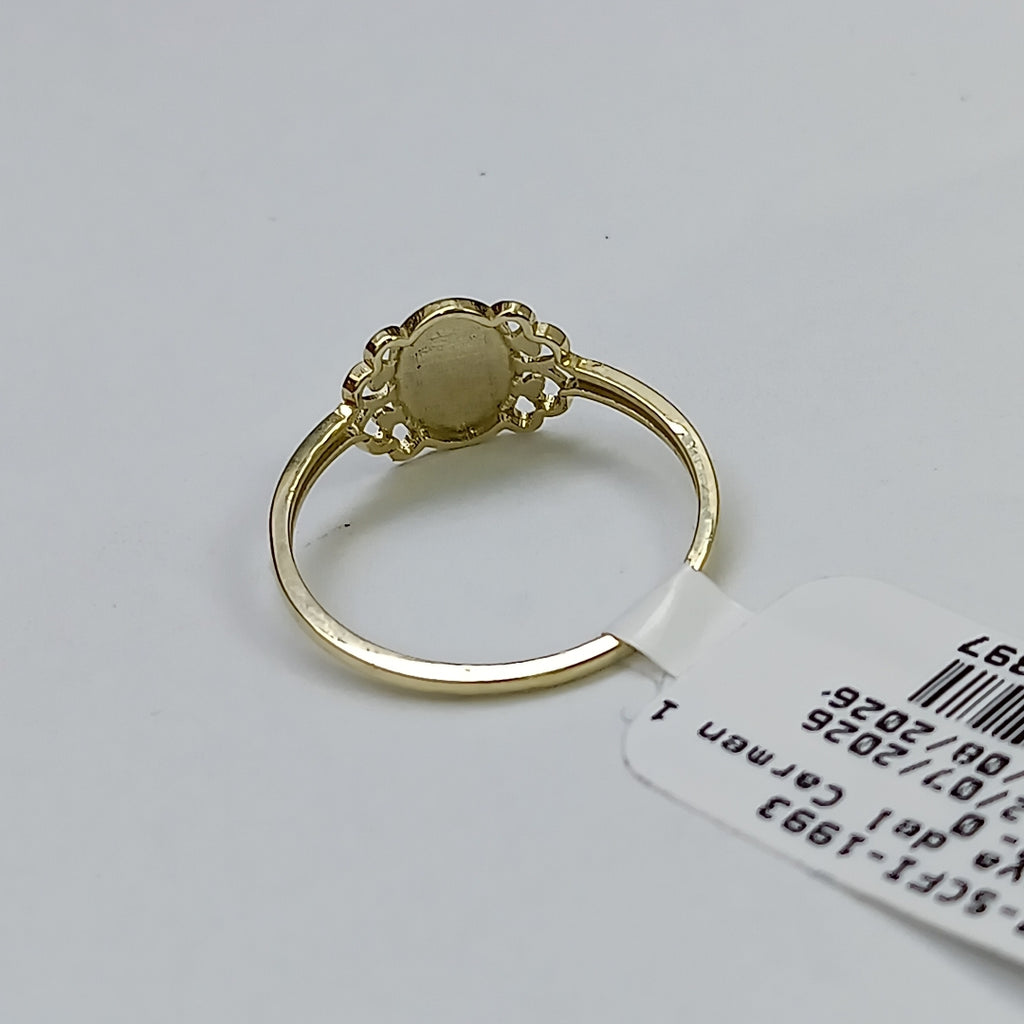 ANILLOS ANILLITO 10K TALLA 7 1 GR (NUEVO)