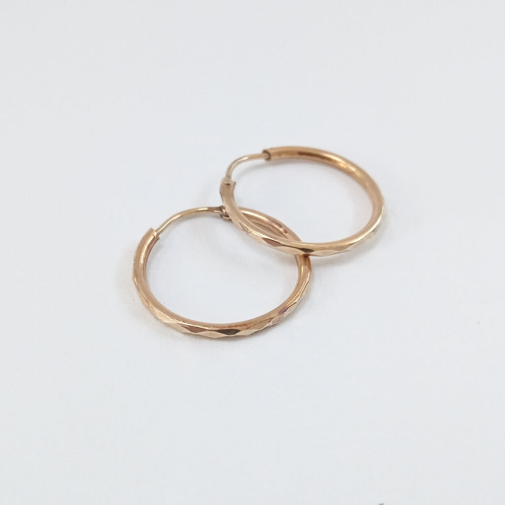 ARRACADAS PAR ORO 10 K 1.3 GRMS (SEMINUEVO)