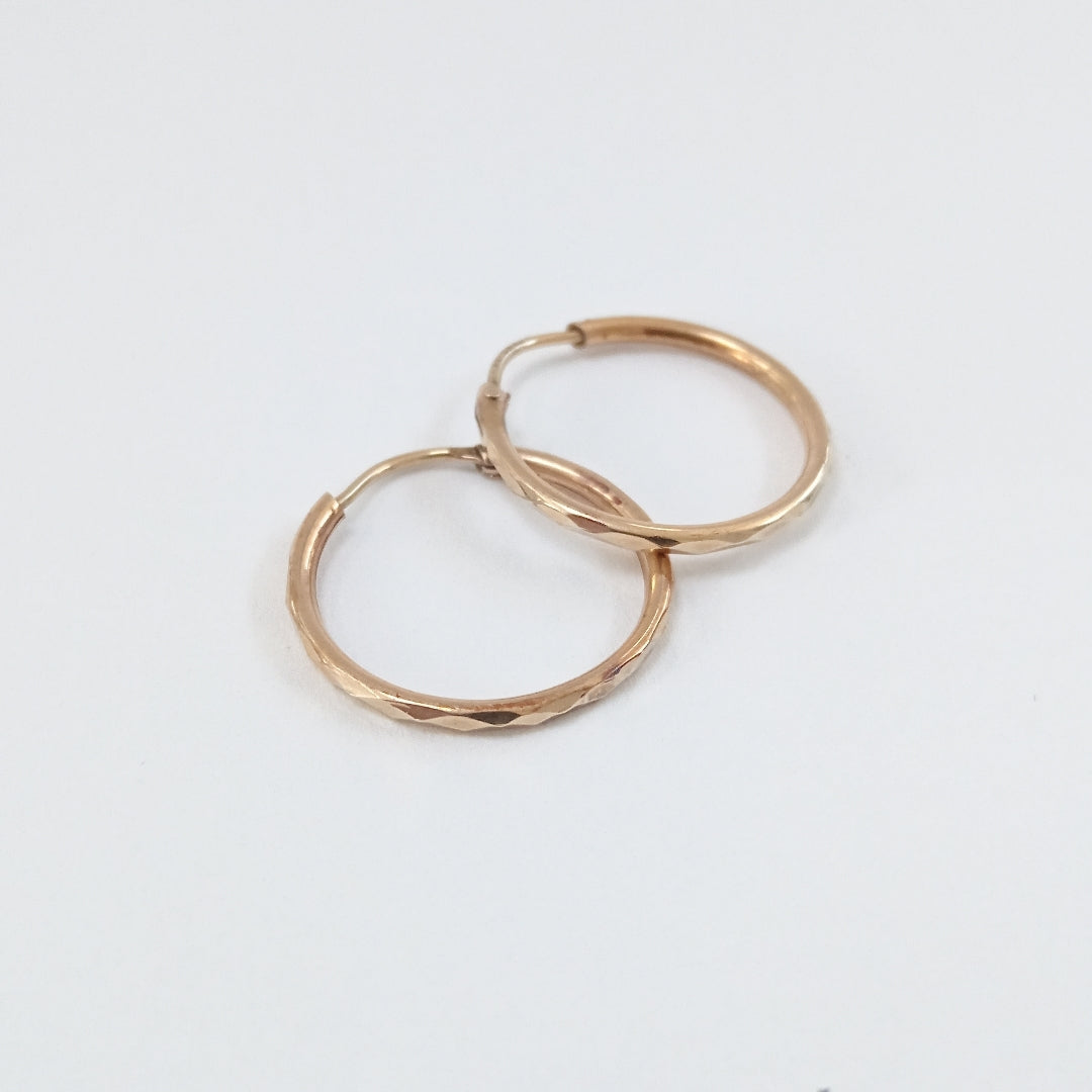 ARRACADAS PAR ORO 10 K 1.3 GRMS (SEMINUEVO)