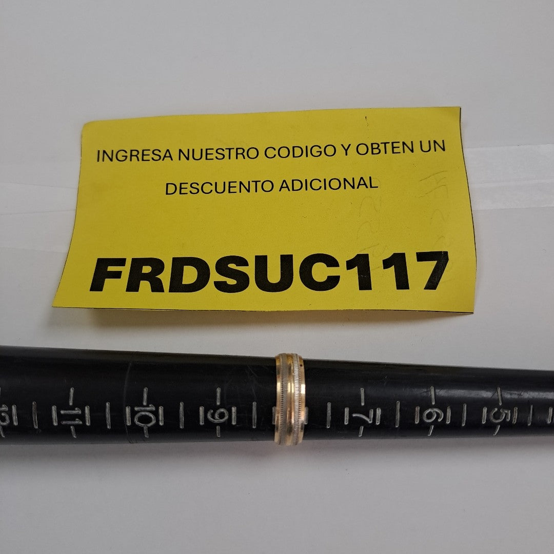 ARGOLLA ORO 14 K 2,50 GRMS (SEMINUEVO)