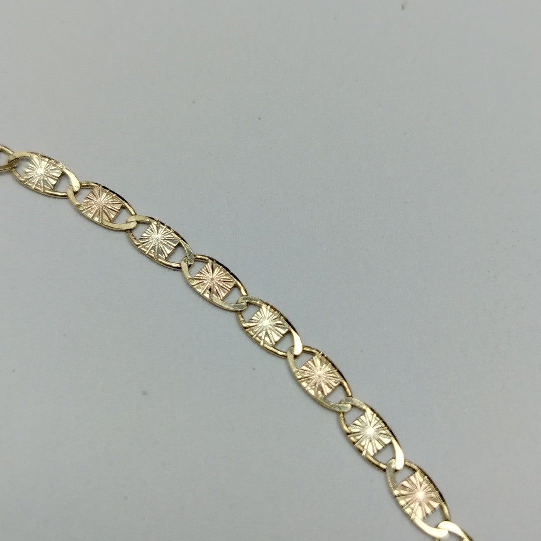 PULSERA GUCHI 14K 18 CM 3.1 GR (NUEVO)