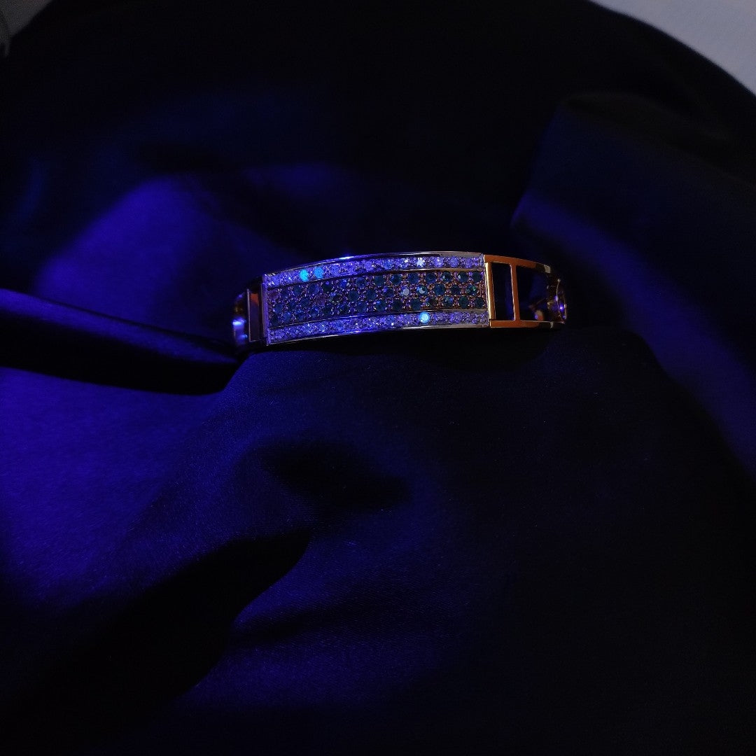 PULSERA RIGIDA ORO 14 K 21,70 GRMS (SEMINUEVO)