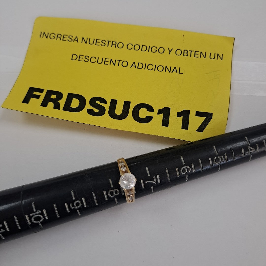 SOLITARIO ORO 10 K 2,40 GRMS (SEMINUEVO)
