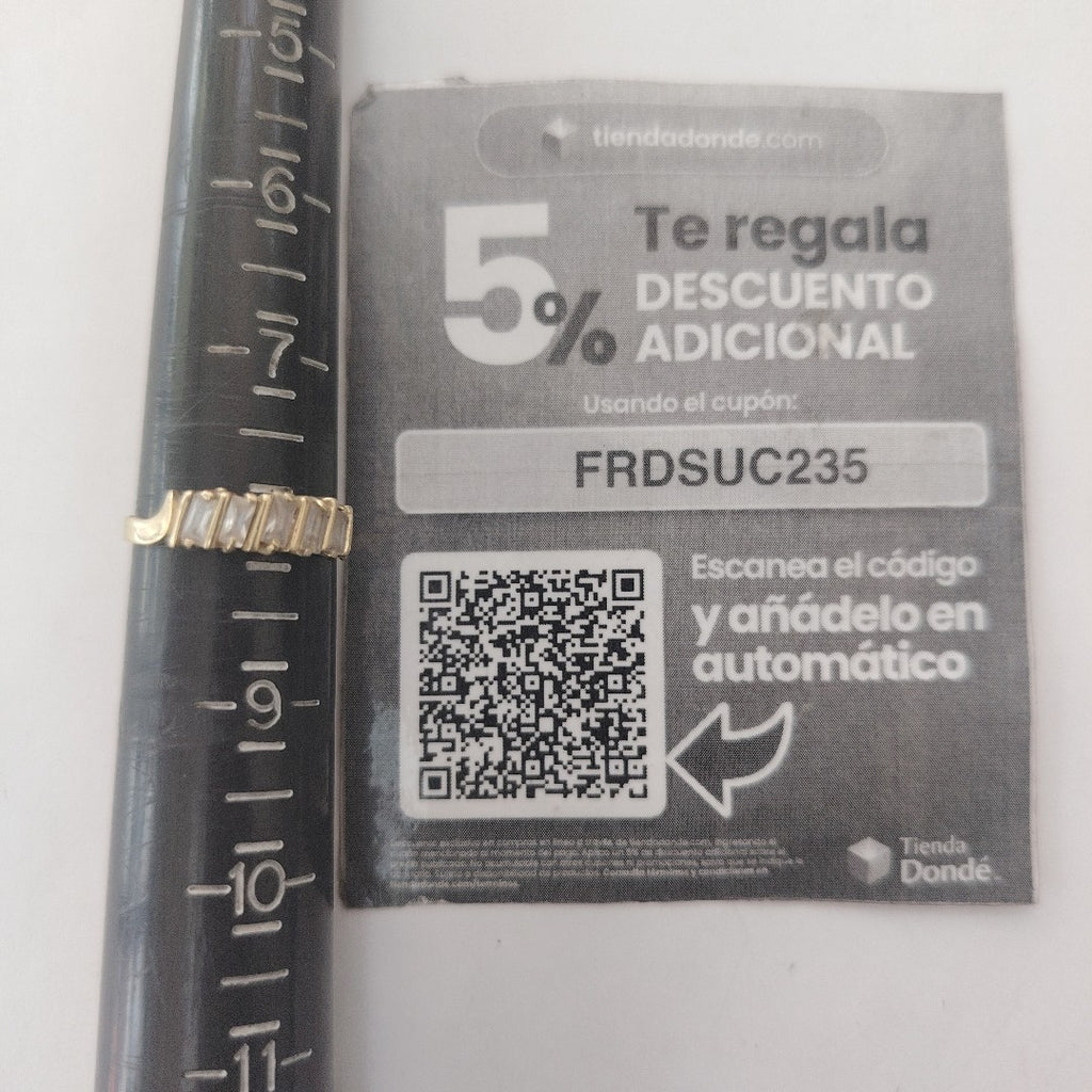 ANILLITO ORO 10 K 2.1 GRMS (SEMINUEVO)