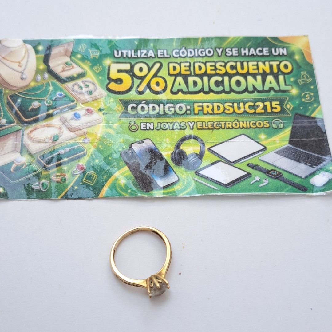 ANILLITO ORO 10 K 2.3 GRMS (SEMINUEVO)