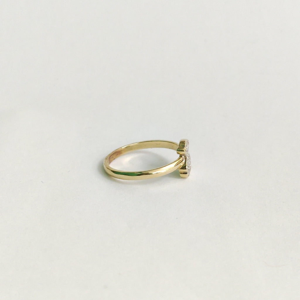 ANILLO ORO 14 K 2.1 GRMS (SEMINUEVO)