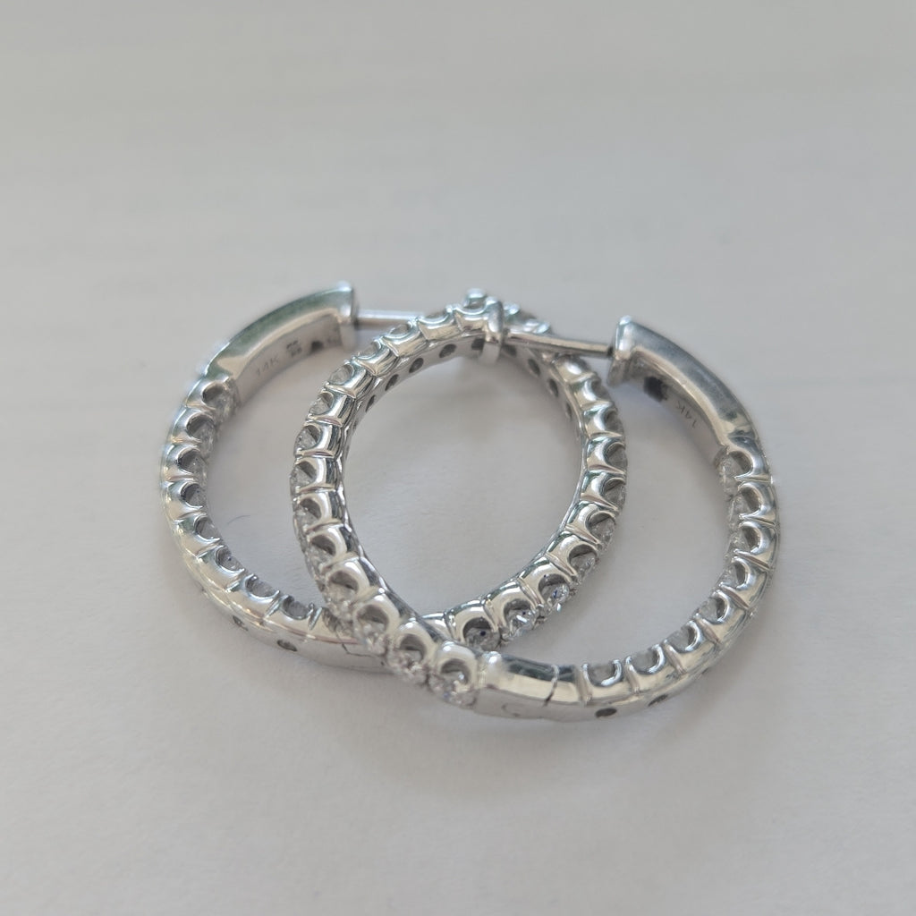 ARRACADAS PAR ORO 14 K 8,40 GRMS (SEMINUEVO)