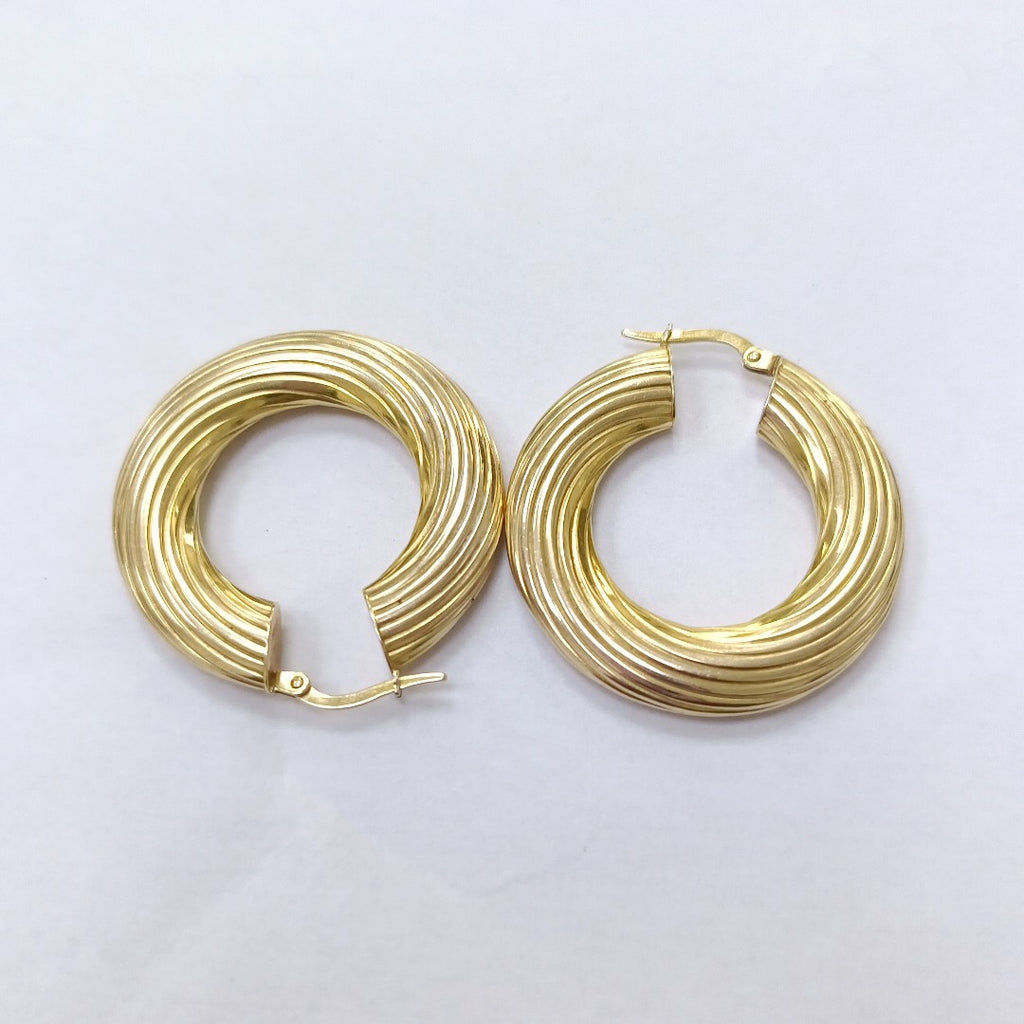 ARRACADAS PAR ORO 14 K 5,20 GRMS (SEMINUEVO)
