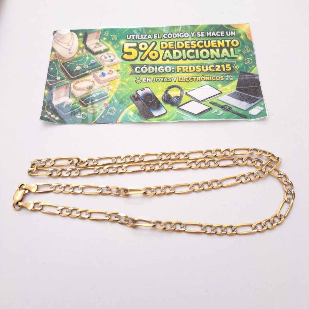 CADENA ORO 10 K 15,70 GRMS (SEMINUEVO)
