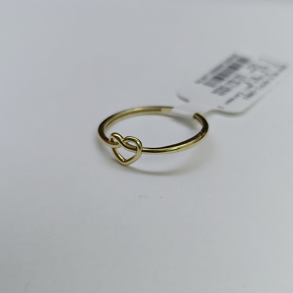 ANILLOS ANILLITO FIG CORAZON 10K TALLA 7 0.8 GR (NUEVO)