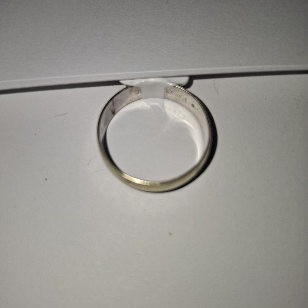 ARGOLLA ORO, ORO BLANCO 14 K 4 GRMS (SEMINUEVO)
