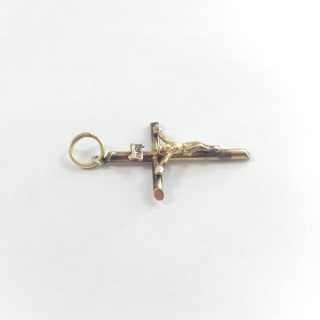 CRUZ,DIJE ORO 10 K 2,90 GRMS (SEMINUEVO)