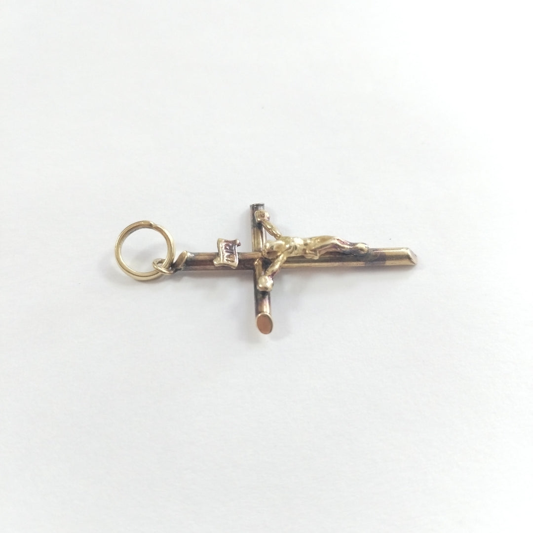 CRUZ,DIJE ORO 10 K 2,90 GRMS (SEMINUEVO)