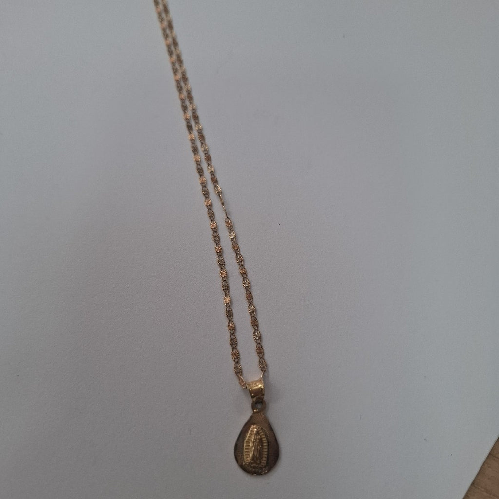 CADENA, DIJE ORO 10 K 2 GRMS (SEMINUEVO)
