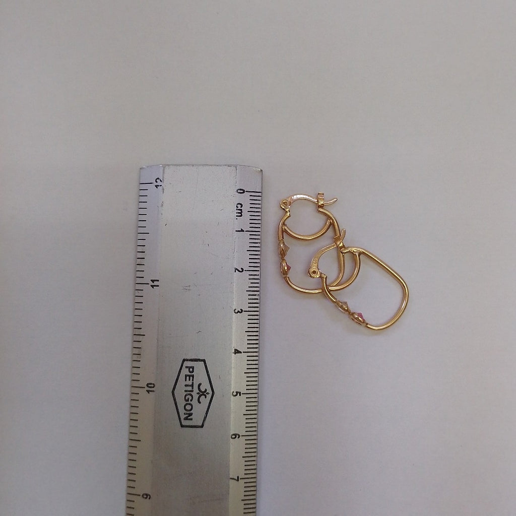 ARRACADAS PAR ORO 10 K 2,40 GRMS (SEMINUEVO)