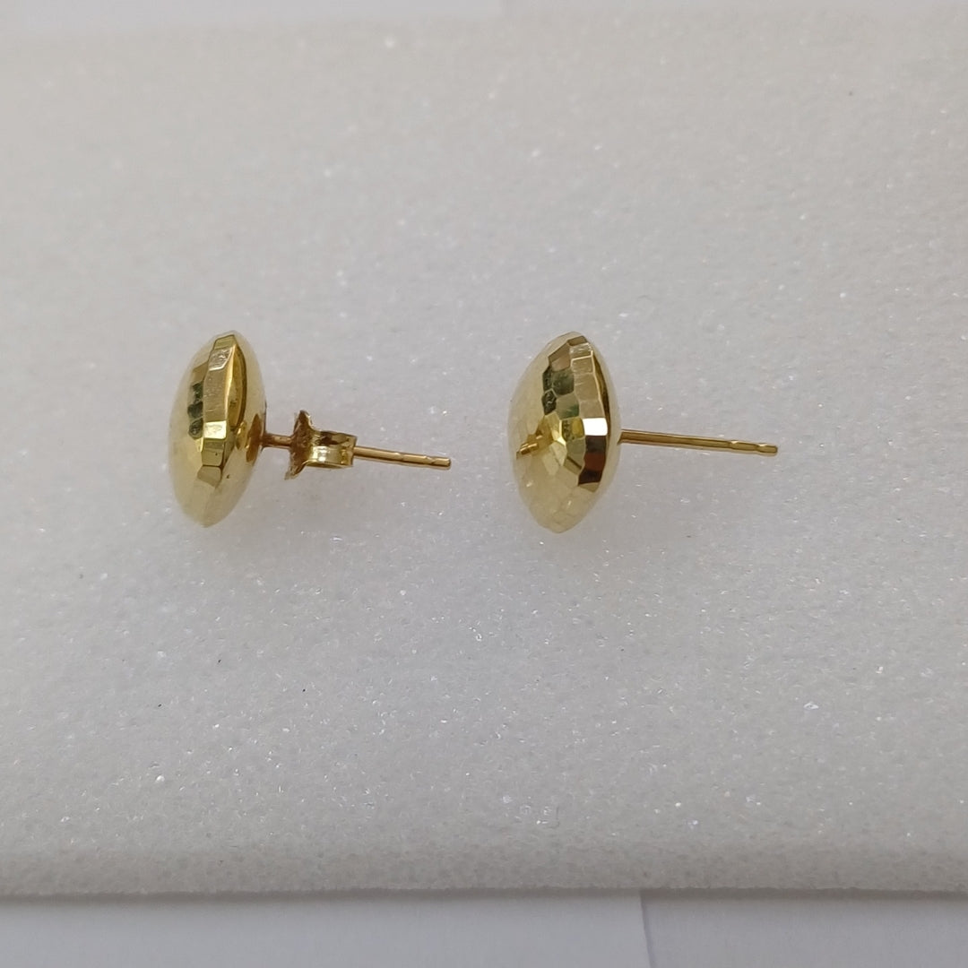 BROQUELES PAR ORO 14 K 1,20 GRMS (SEMINUEVO)
